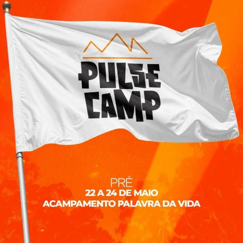 Imagem da campanha Pulse Camp 2026