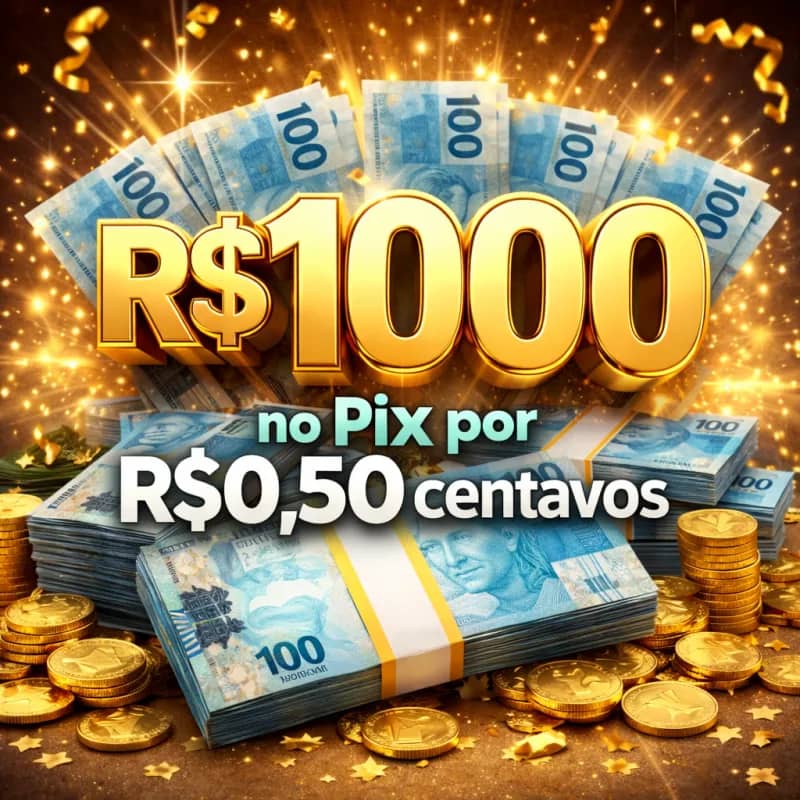 Imagem da campanha 1000 reais no pix