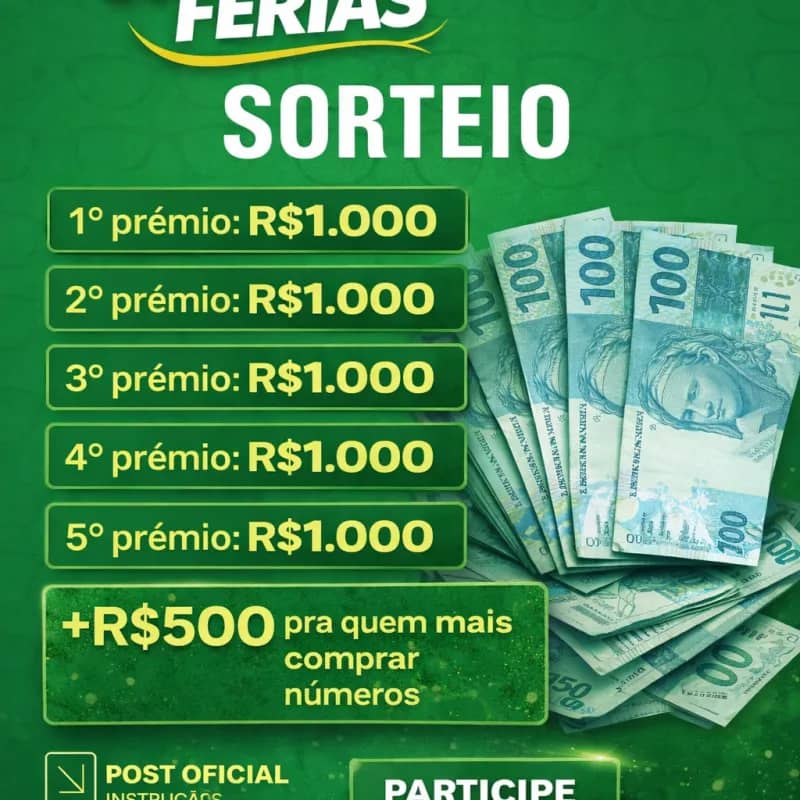 Imagem da campanha Ação de Fim de Férias