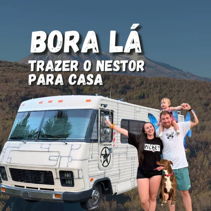 Imagem da campanha Bora Lá Trazer o Nestor