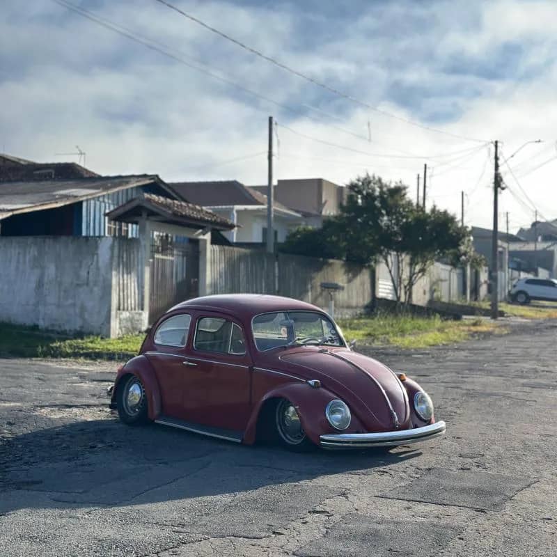 Imagem da campanha Fuscao 1500 vermelho Montana lcc