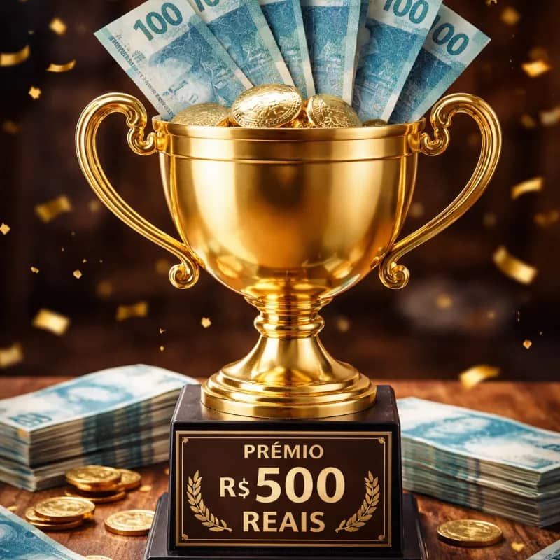 Imagem da campanha Pix R$500