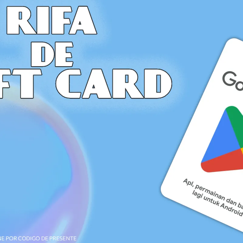 Imagem da campanha Rifa gift card 50 reais 💵
