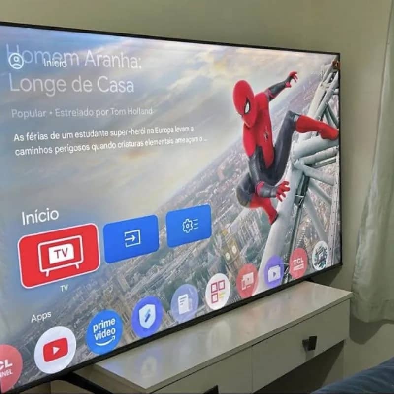 Imagem da campanha SMART TV TCL 65 polegadas