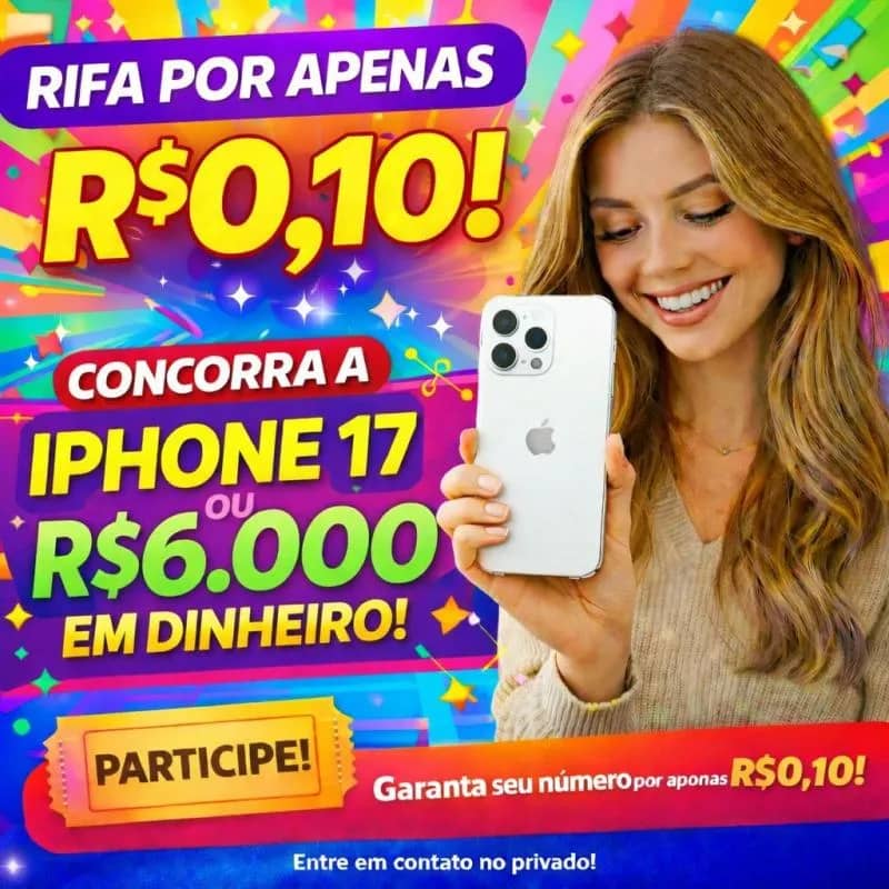 Imagem da campanha ganhe todo mes