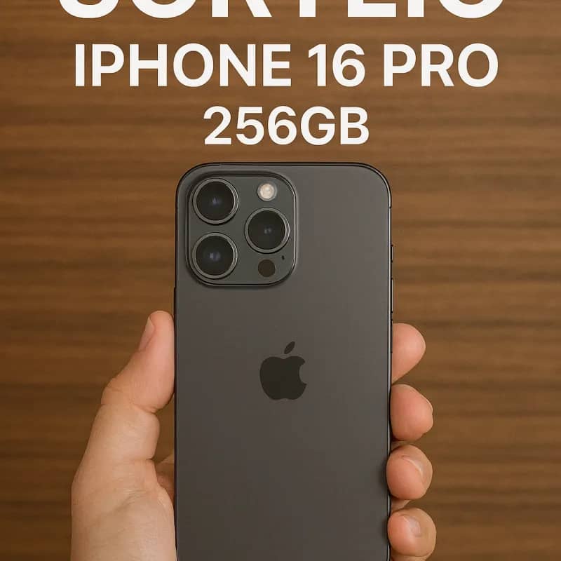 Imagem da campanha iPhone 16 pro 256gb