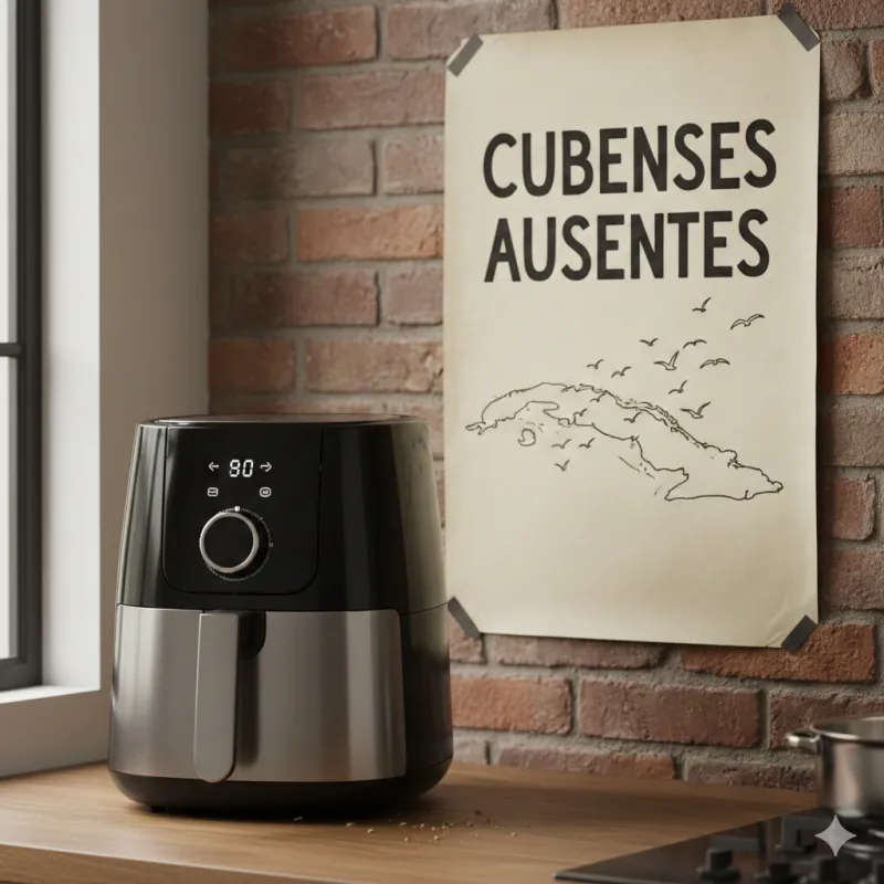 Imagem da campanha Cubenses Ausentes