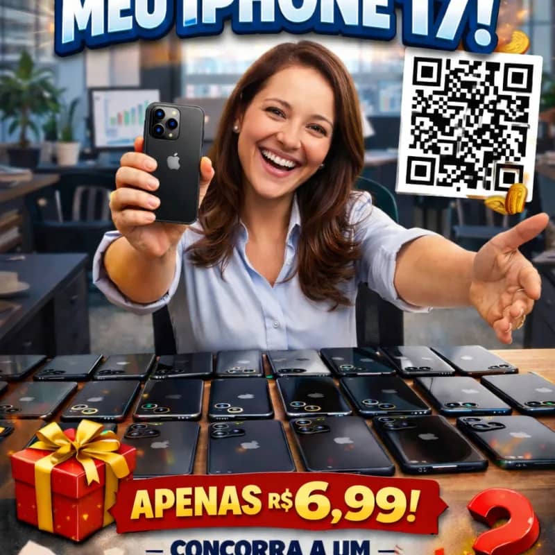 Imagem da campanha Meu IPhone 17
