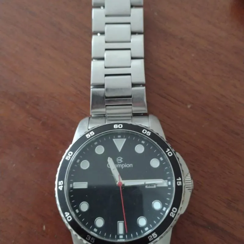 Imagem da campanha Relógio CHAMPIONS a prova d'água