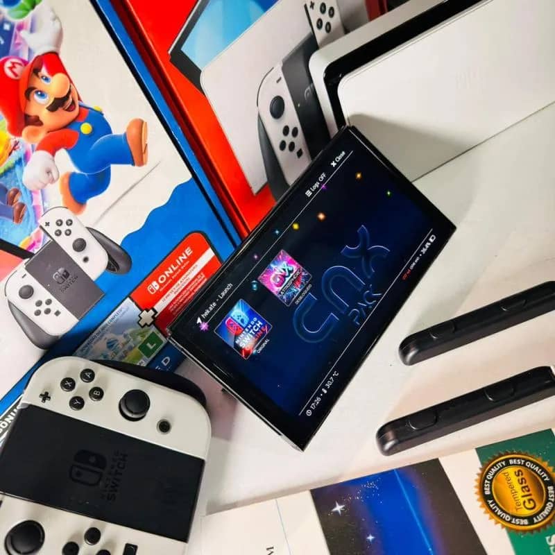 Imagem da campanha Nintendo Switch Oled Desbloqueado 128 GB