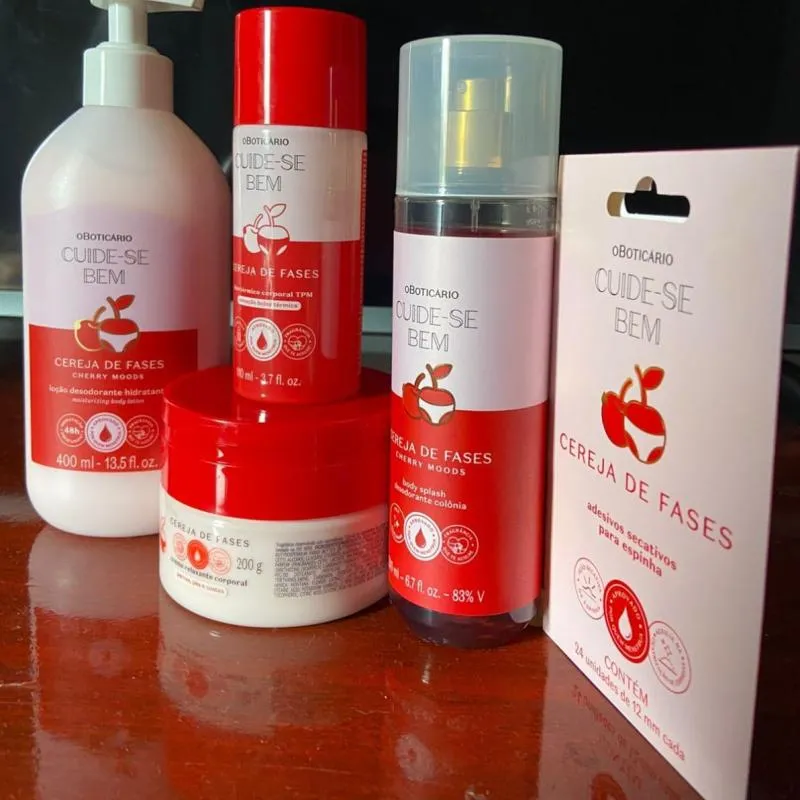 Imagem da campanha Kit o boticário lançamento!! cereja de fases 🍒