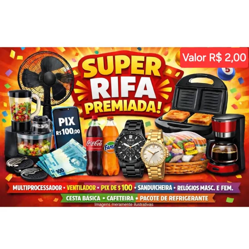 Imagem da campanha Rifa de Santo Expedito