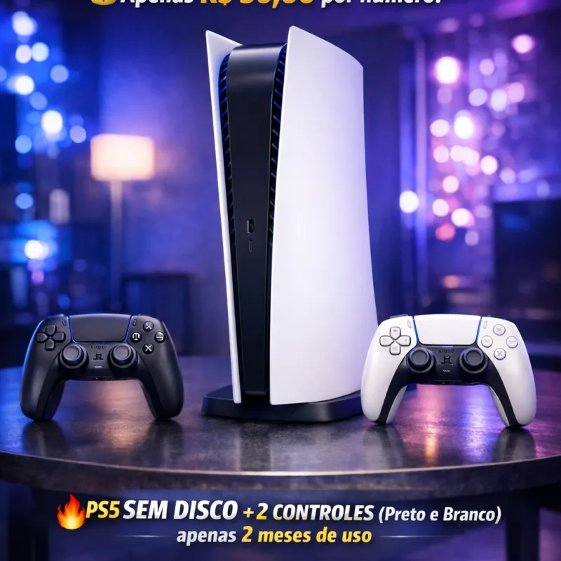 Imagem da campanha PlayStation 5 mídia digital