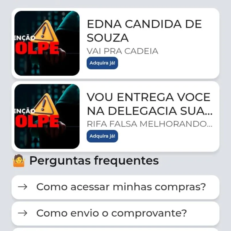 Imagem da campanha Edna