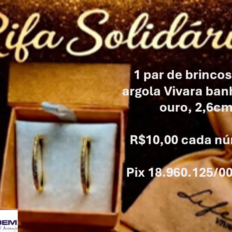 Imagem da campanha Rifa beneficente para obras na casa