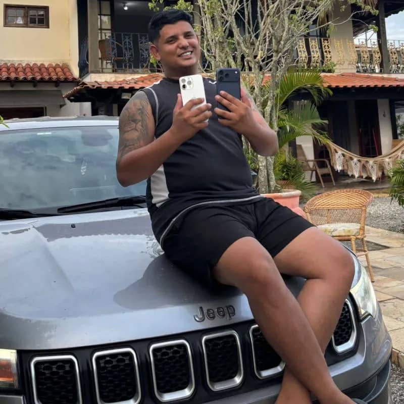 Imagem da campanha Sorteio iPhone 15 pro max e iPhone 17 pro max