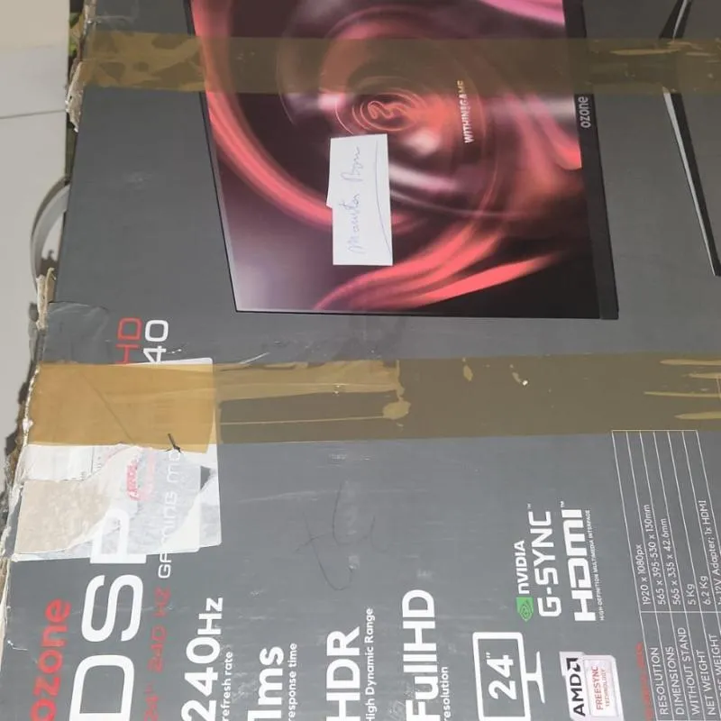 Imagem da campanha Rifa monitor gamer 24 azone 240Hz