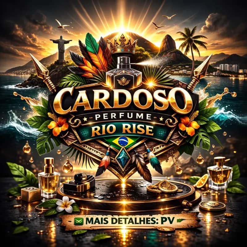 Imagem da campanha Rifa de 50k de Perfume – Rio Rise