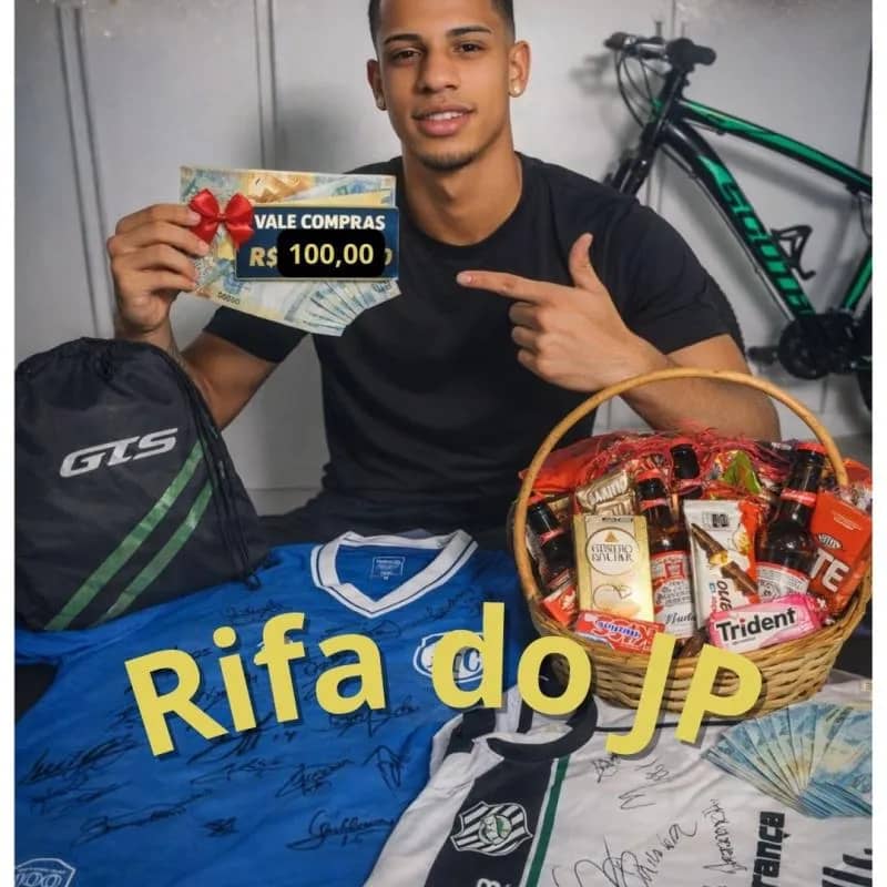 Imagem da campanha Rifa do Jp