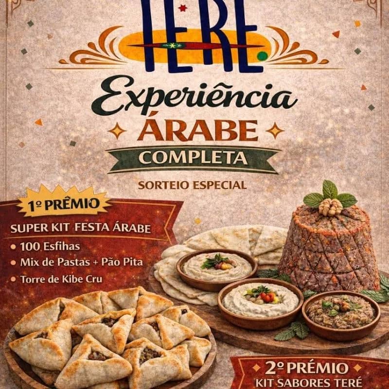 Imagem da campanha Experiência Árabe Completa