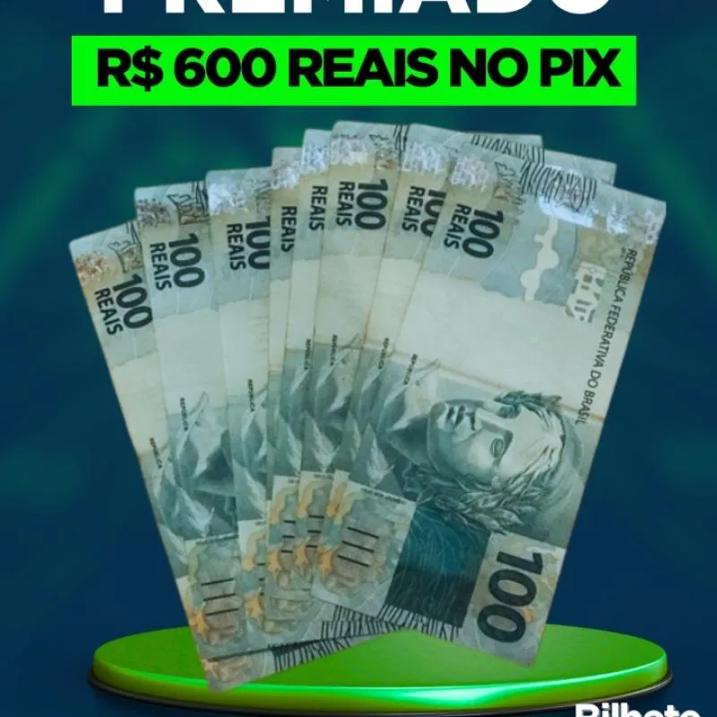Imagem da campanha 600 NO PIX