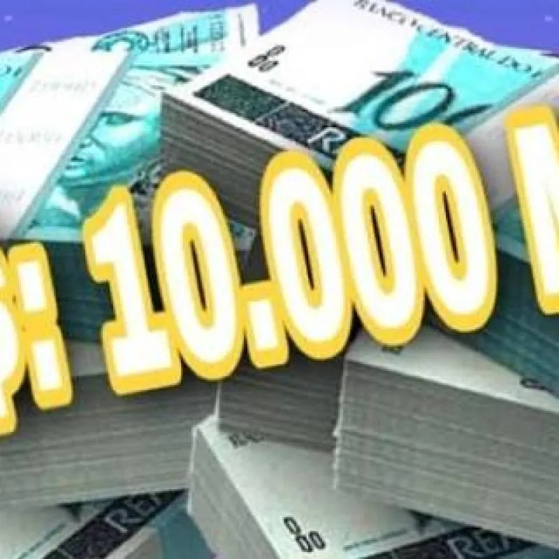 Imagem da campanha 10 mil no pix