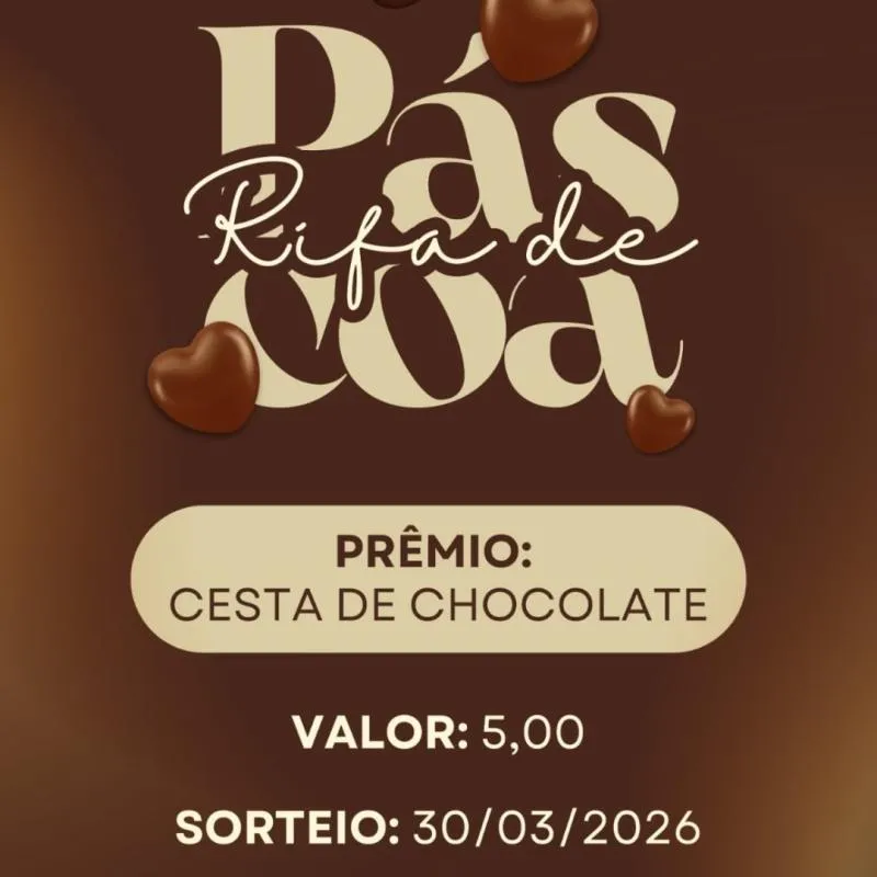 Imagem da campanha Rifa Páscoa-Terceirão