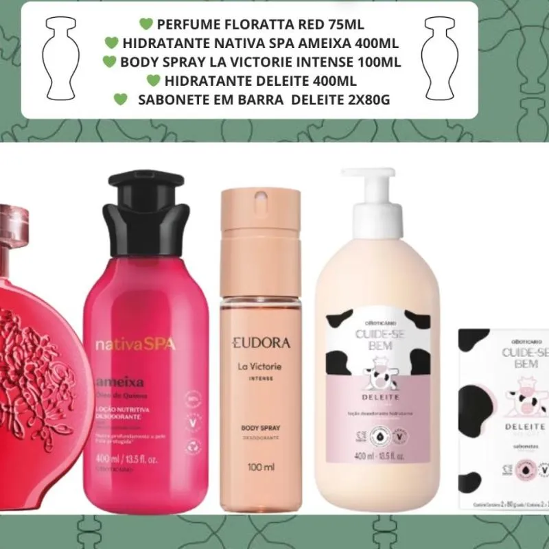 Imagem da campanha RIfa Kit O Boticário 🤩