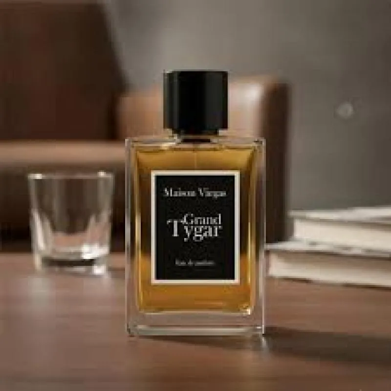 Imagem da campanha Perfume Grand Tygar - Maison Viegas (inspirado em Tygar)