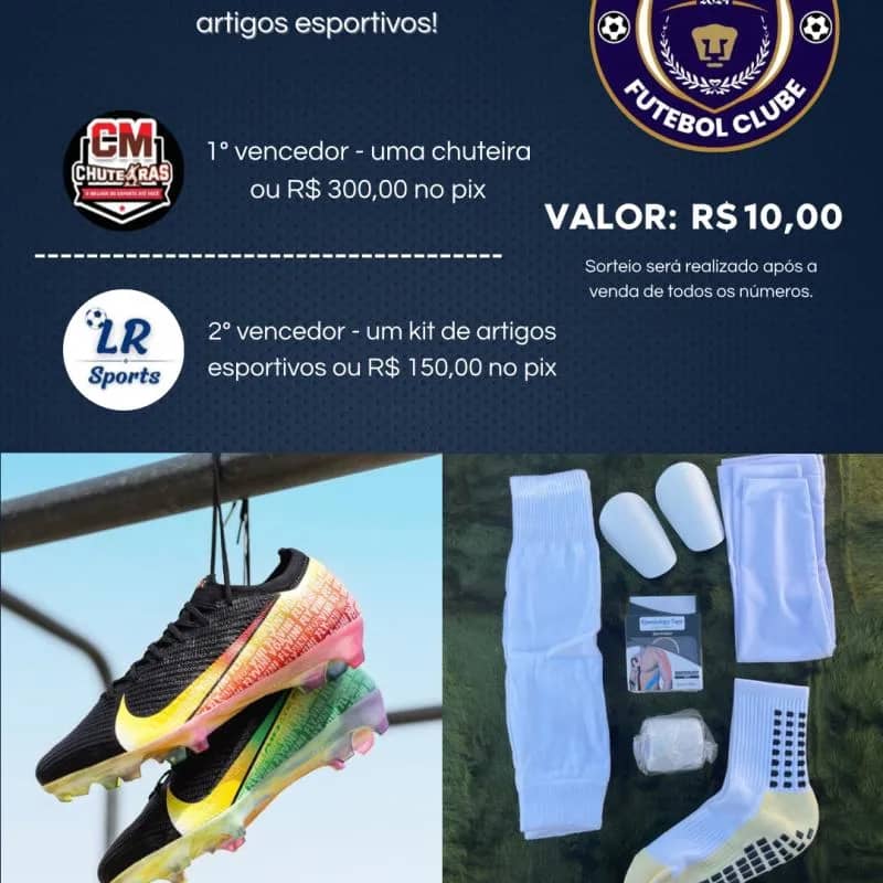 Imagem da campanha RIFA SOLIDARIA DO PUMAS