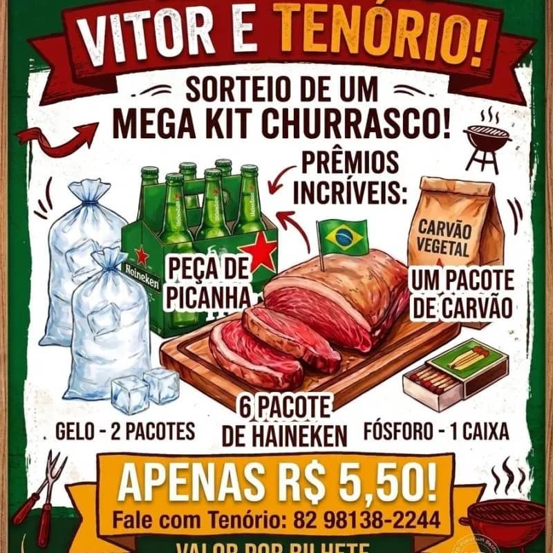 Imagem da campanha Compro churrasco