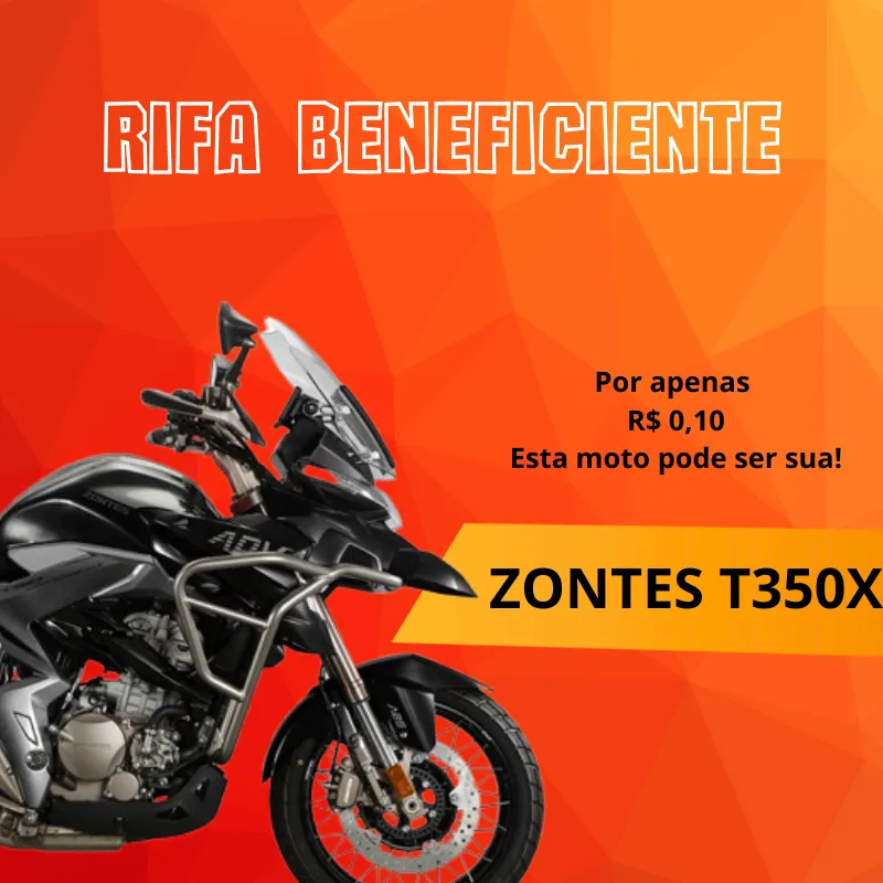 Imagem da campanha Campanha beneficiente - Zontes T350X