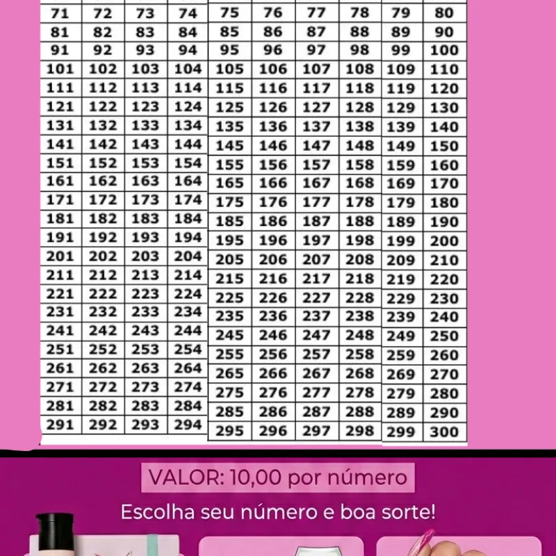 Imagem da campanha Rifa das mulheres