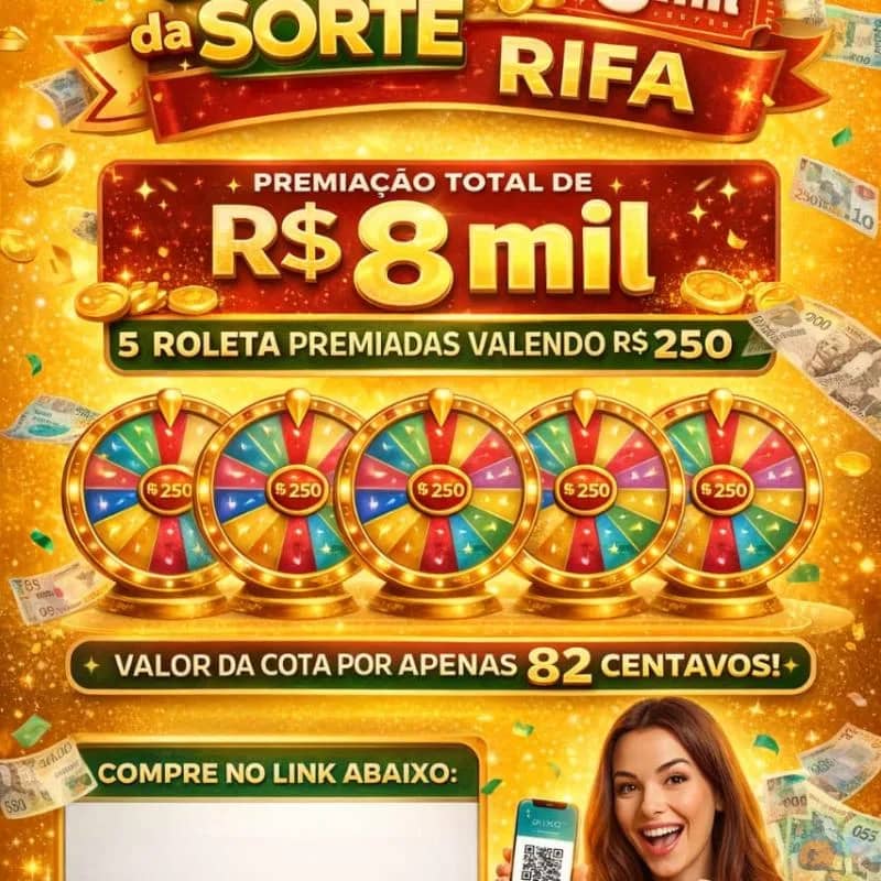 Imagem da campanha Jequie  Rifa  online  pix da sorte
