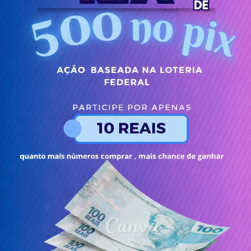 Imagem da campanha 🔥 @kawan0409L R$500 NO PIX POR APENAS R$10!