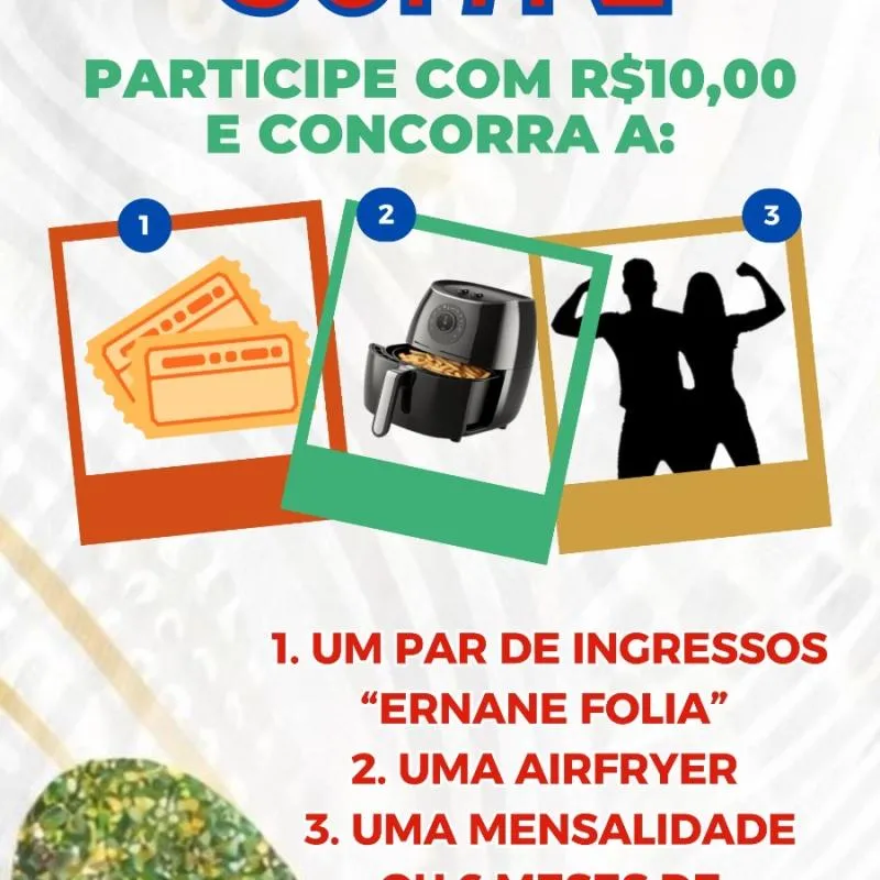 Imagem da campanha RIFA DA SORTE