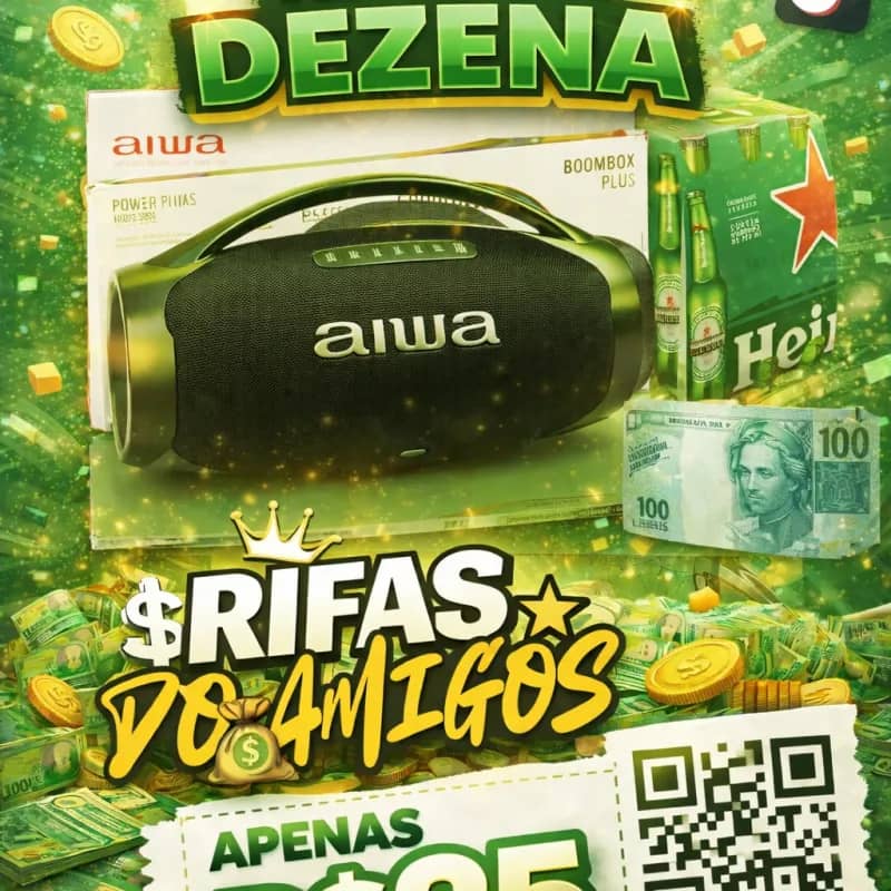 Imagem da campanha Rifa do amigos