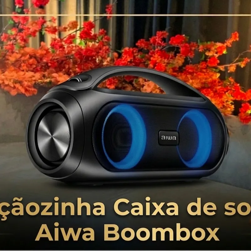 Imagem da campanha CAIXA DE SOM AIWA BOOBOX Bluetooth
