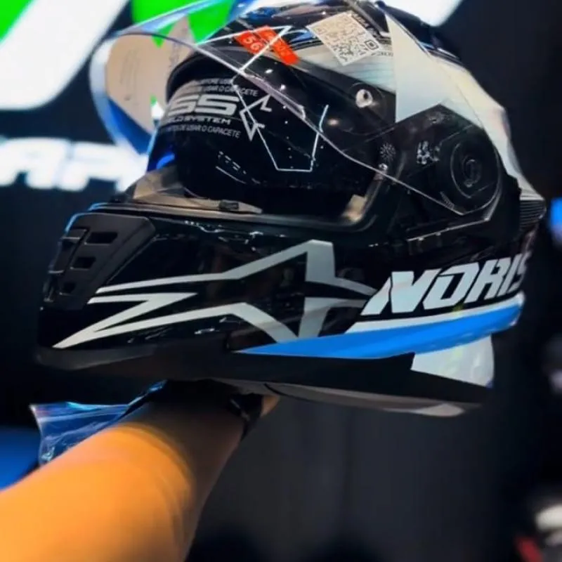 Imagem da campanha Capacete Norisk ❤️🇧🇷