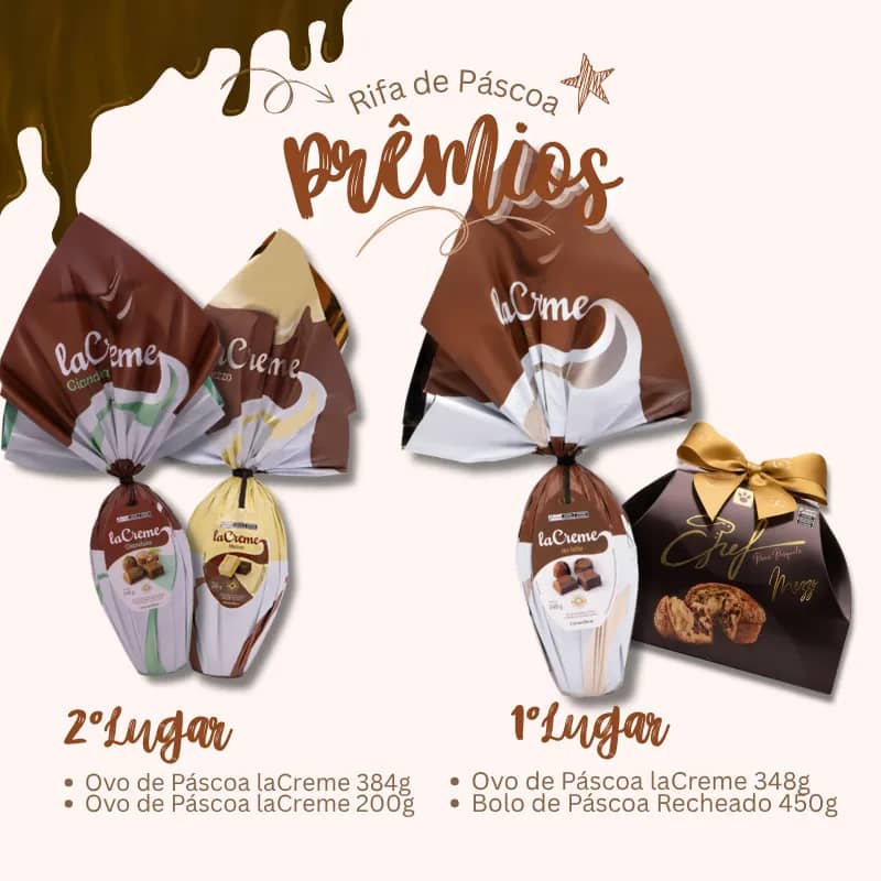Imagem da campanha RIFA DE PÁSCOA