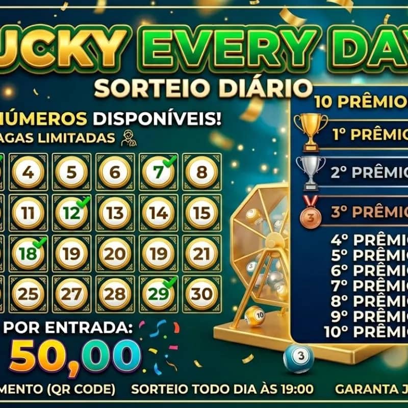 Imagem da campanha Sorte todo dia