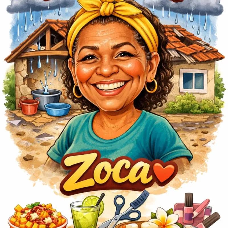 Imagem da campanha Rifa: Telhado da Zoca