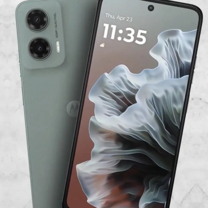 Imagem da campanha rifa moto g35