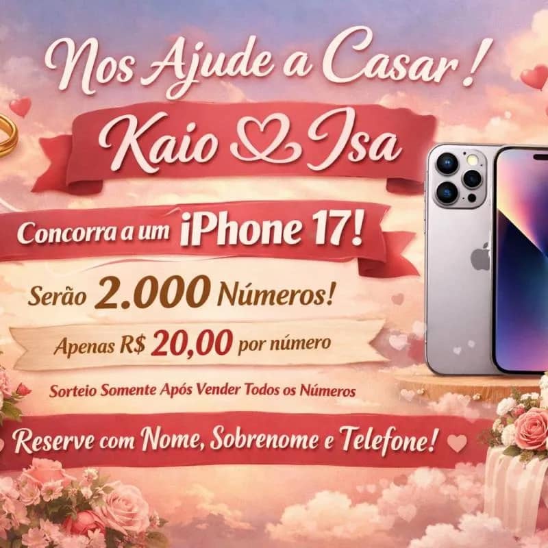 Imagem da campanha Nos ajude a casar