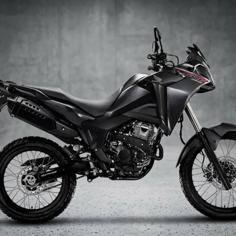 Imagem da campanha moto Sahara 2025 0km