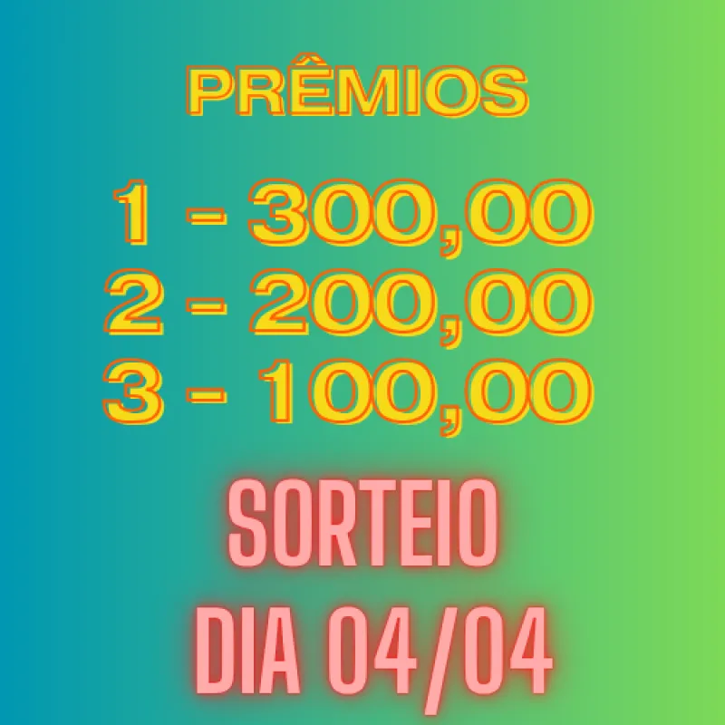 Imagem da campanha Final da rifa - 04/04