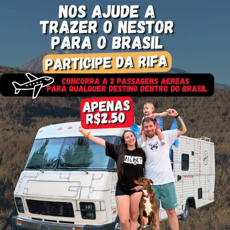 Imagem da campanha Bora Lá Trazer o Nestor