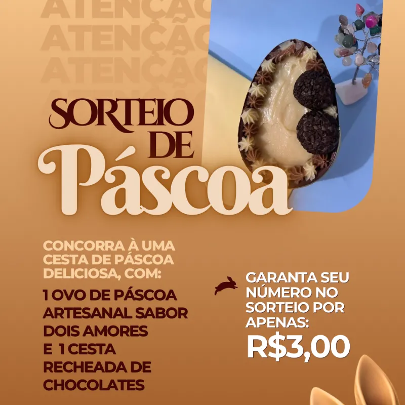Imagem da campanha Rifa de Páscoa ADM3