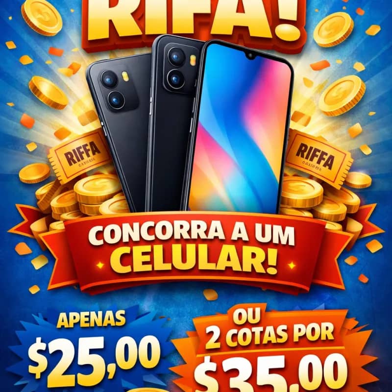 Imagem da campanha Rifa