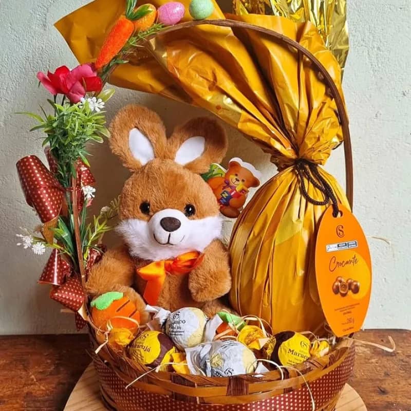 Imagem da campanha Sorteio de uma cesta da cacau show no valor de R$209,00 ou o pix de R$209,00